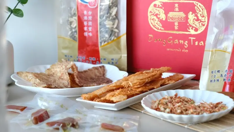 屏東伴手禮 屏東東港蔡家古早厝櫻花蝦推薦 - 一起去巴黎avec Liz