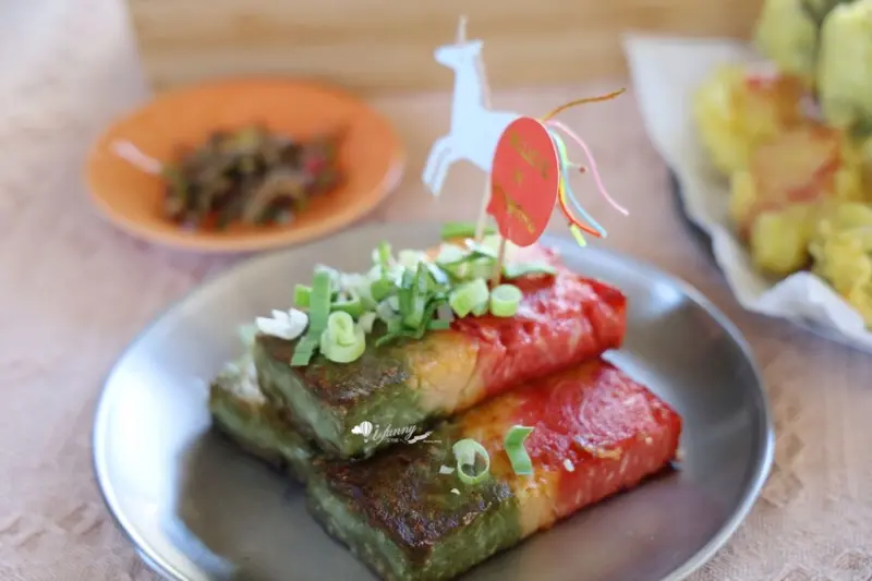 南投縣埔里鎮南投埔里美食 | 媱到外婆橋 田野中的彩虹蘿蔔糕