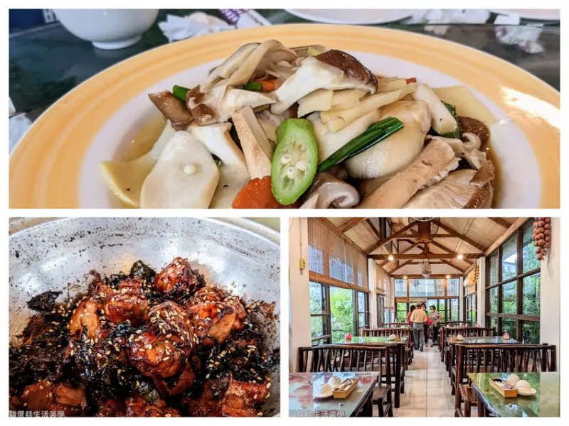 【南投食記】鹿谷阿三全筍餐館 - 低油少鹽無味精，必吃烏龍茶雞