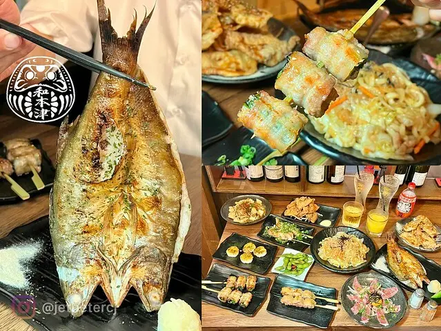 ＋（蘆洲居酒屋）和本津居酒屋～超嫩月見生牛肉、香噴噴炒烏龍、打卡分享送雞皮仙貝～蘆洲最好吃午仔魚一夜乾超鮮嫩！和本津菜單