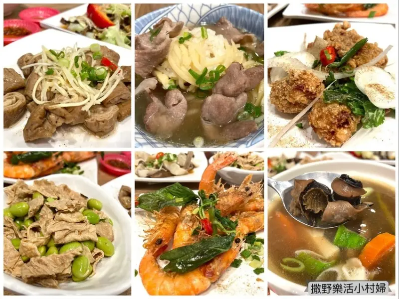 豐原【阿旺澄食堂】飄香在地30年超人氣傳統小吃，搬遷後的新店乾淨明亮，必點招牌肉粥、排骨酥、滷大腸、魷魚螺肉蒜