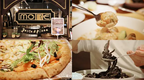 默爾 pasta pizza (桃園統領店)｜桃園美食｜親赴義大利學習，將精髓帶回！燉飯帶有米心、義大利麵濃郁不膩口 ♥ 桃園統領廣場