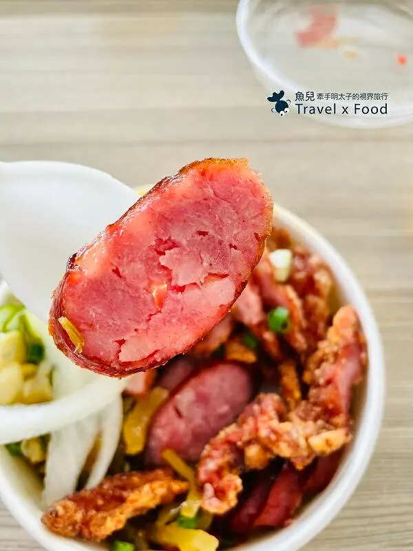  桃園大園街邊小吃 #正光照相館（米腸香腸切）/ WalkerLand窩客島整理提供 未經許可不可轉載