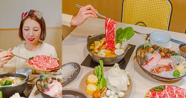 肉品海鮮樣樣高品質，還有無限取用、超豐富自助吧～中和永安市場鍋物推薦 | 【新北 中和區】丸山鍋物 中和店