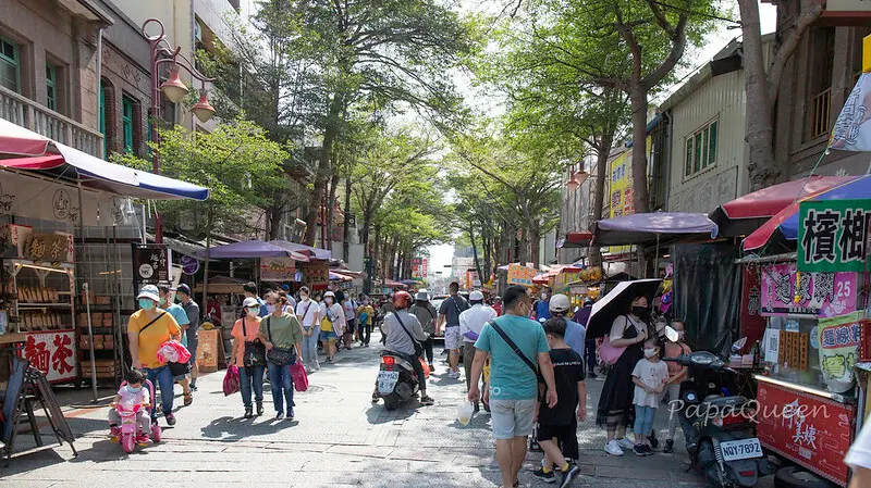 鹿港老街｜冰店 山風藍 義式冰淇淋-尋覓石牌老宅吃義式冰淇淋