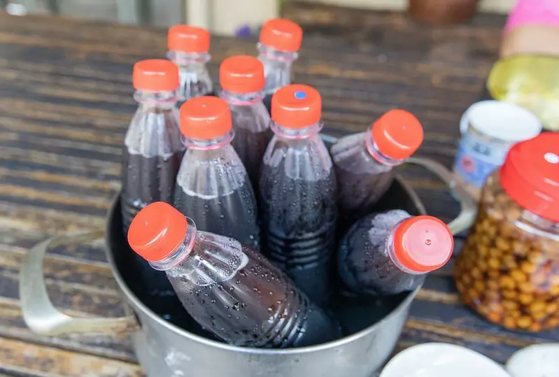 ▲瑞芳古早味草仔粿推薦：文瓊小築，必搭關西仙草茶 /小虎食夢網 提供、WalkerLand窩客島整理