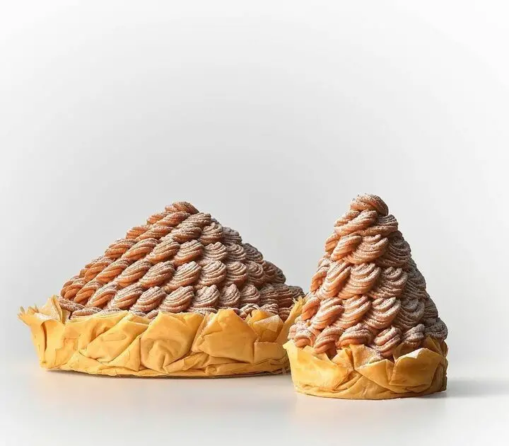 金萱蒙布朗～真的有茶香《御菓子花雨okashi Kau》
