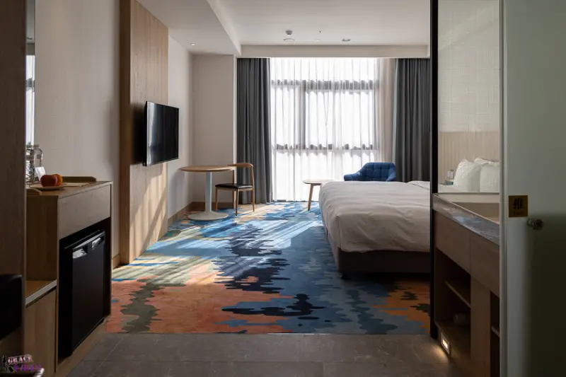 台中震大金鬱金香酒店|梧棲區台中–台中海線國際星級品牌連鎖酒店，空間舒適寬敞還有附設餐酒館