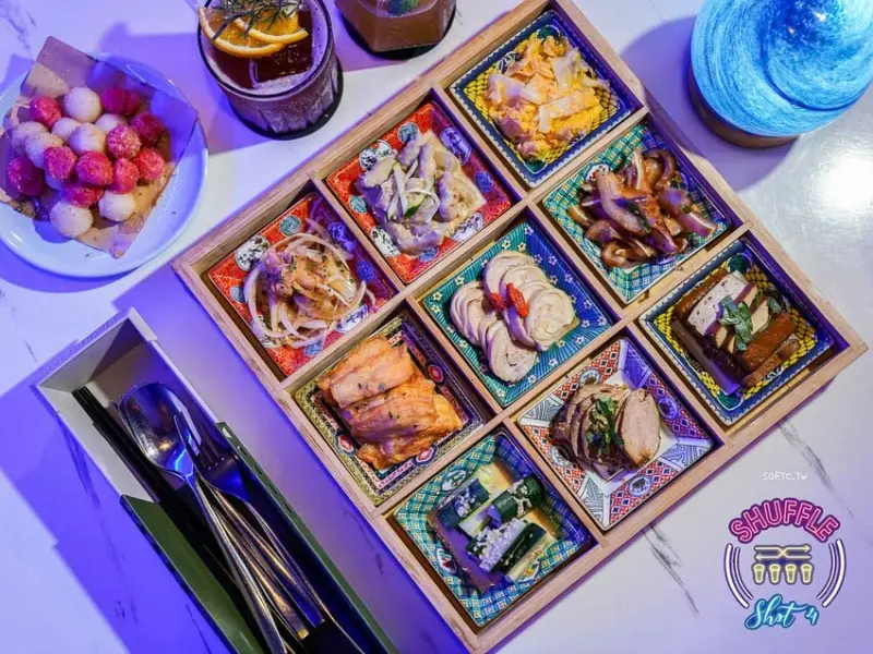 新開幕市政府餐酒館「Shuffle Lounge Bar」星空魔幻信義區餐酒館推薦 - 軟西，遊記
