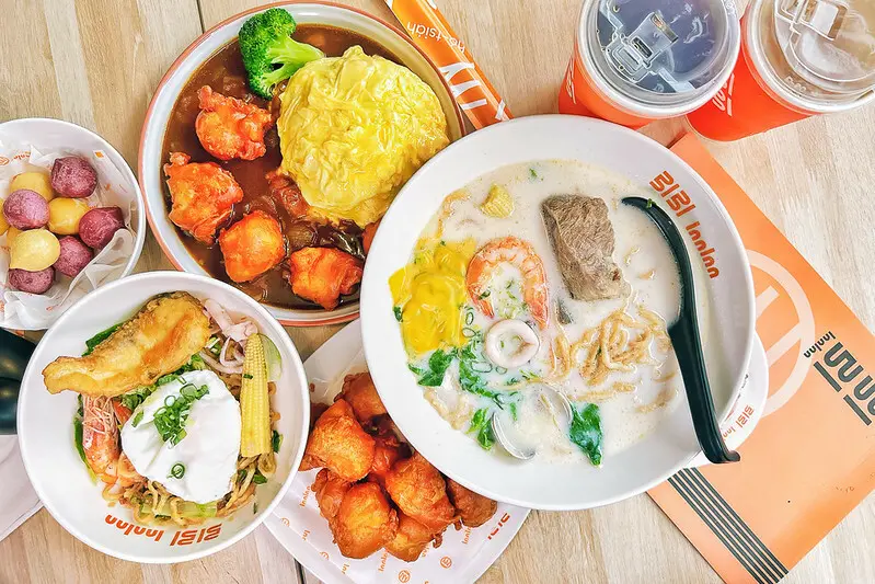 台南｜引引Inn Inn台南永康勝學店/迷客夏全新打造餐飲品牌/多款夭壽好呷鍋燒意麵、炸物、拌麵/奶霜雪花冰新冰報到