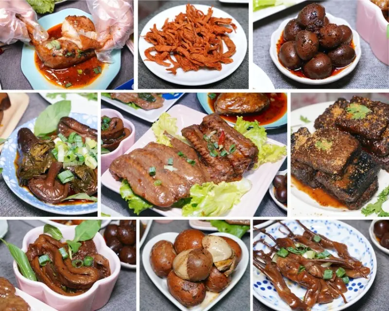 台南美食 伴手禮 承樑老梁記黑糖滷味 半舒肥法、新滷汁的健康滷味