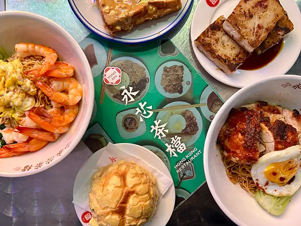 【中壢港式茶餐廳】永芯茶檔茶餐廳x中壢人氣港點餐廳！豬扒包、蘿蔔糕還有茶檔撈麵推薦必點║內壢美食、內壢火車站美食