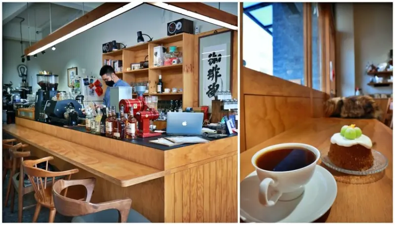 員林咖啡推薦金水咖啡｜有溫度與水準上的單品咖啡專門，個性職人小店/有貓咪坐檯