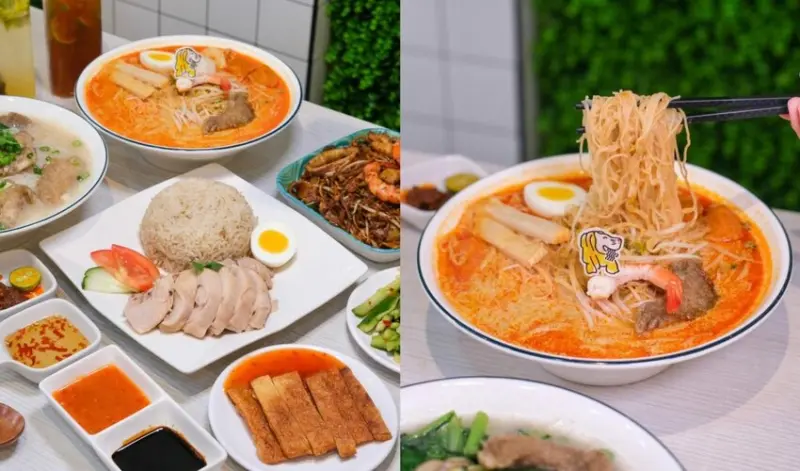 【台中美食】鰤樂仨｜人氣排隊平價新加坡小吃，免出國感受道地的異國味 ! - 肉依小姐吃什麼