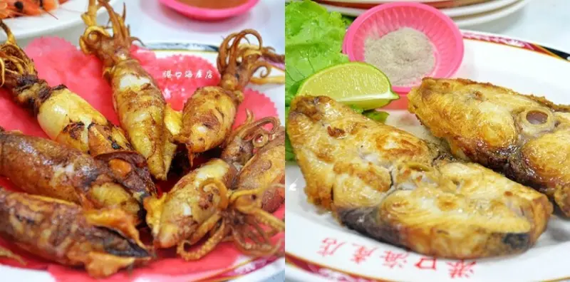 富岡漁港美食 ❙ 港口海產店 ❙ 椒鹽嫩小卷、40年老店平價海鮮!
