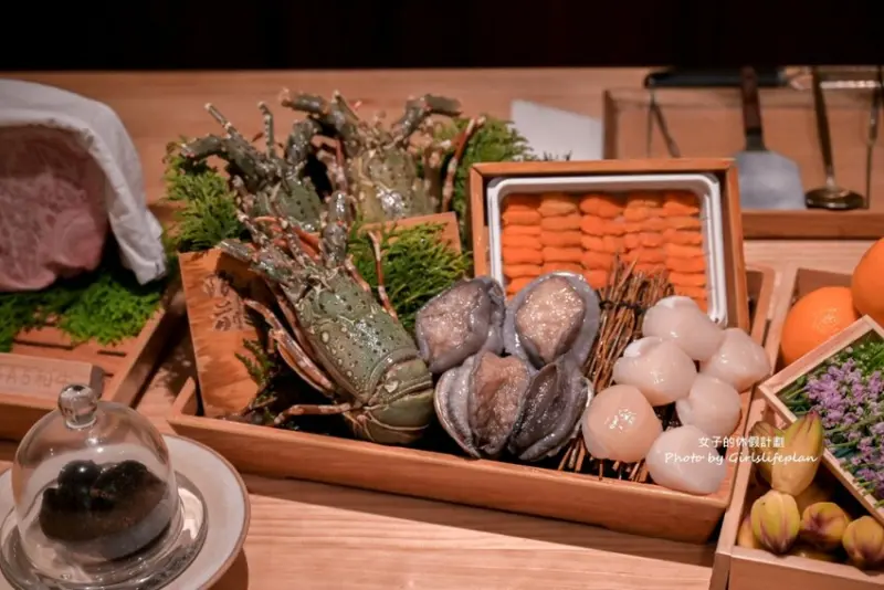 阪前和牛鐵板燒｜超頂級日本A5和牛龍蝦鮑魚干貝松露日式鐵板燒