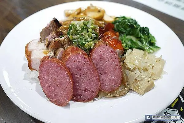 台北民生社區燒臘【鄕間小路燒臘茶餐廳】道地港式燒臘/豪華五寶飯開吃