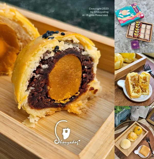 【中式糕點】家御滬曉 大團圓禮盒 中秋月餅禮盒開箱 豆蓉蛋黃酥X金沙月圓酥X低糖土鳳梨酥X烏豆沙蛋黃酥