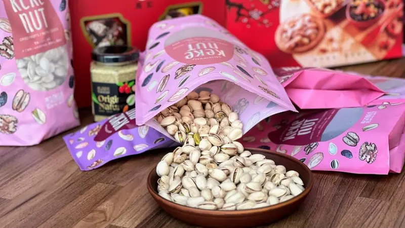 台南堅果批發工廠│超人氣團購堅果果乾│沒有預訂都要等候│在地人才知道的隱藏版│工廠直營品質保證│有下單才有包裝新鮮看得見│開心果自然果超級推薦－「高宏顆顆香」＠台南吃貨愛吃輝
