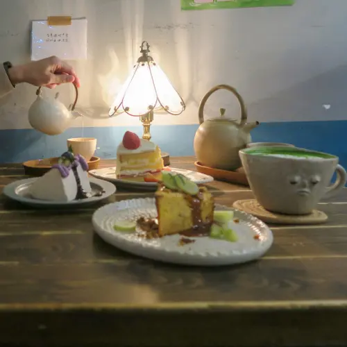 【台北 中山區】行天宮旁人氣咖啡廳疍宅 Eg ghost 讓人驚豔的戚風與溫蛋糕