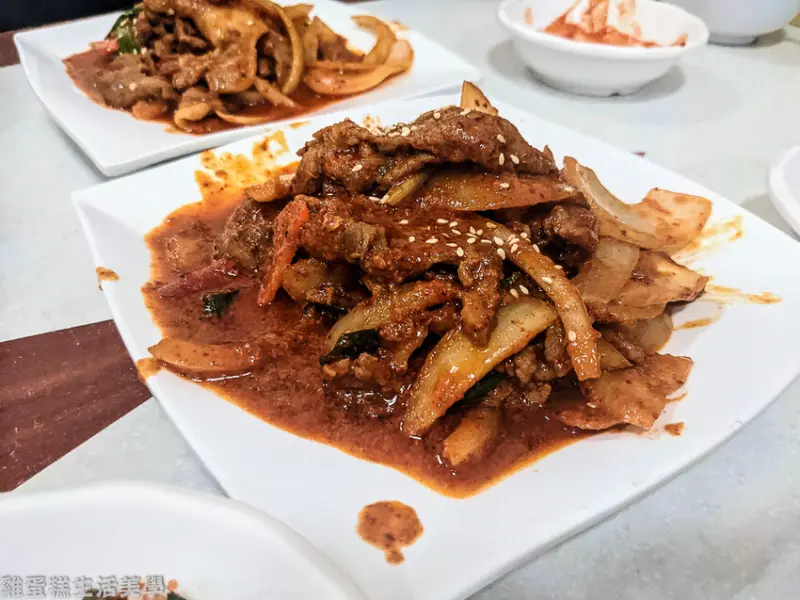 【新竹食記】韓國館 - 金山街老字號平價韓式料理，用餐時間生意好到不行