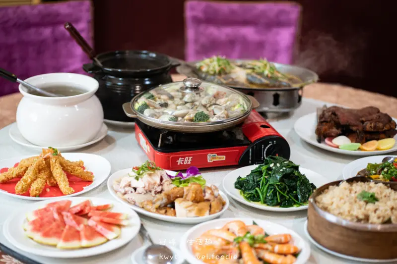 【饗樂花園餐廳】沒預訂吃不到！12道無菜單海陸餐4000元！苗栗公館美食推薦，老饕帶路品超強台菜