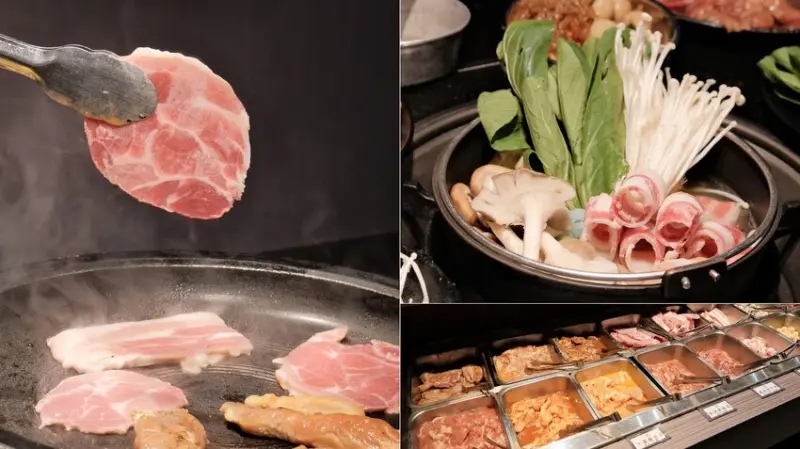 【桃園烤肉推薦】豬對有燒烤吃到飽-桃園中正店～吃到飽不用500元？！超高CP值平價吃到飽～桃園韓式烤肉吃到飽、桃園藝文特區美食推薦～
