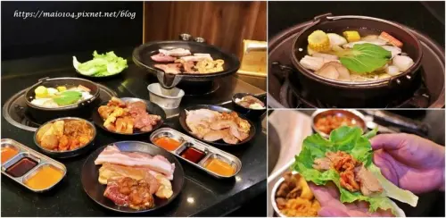 桃園美食｜豬對有燒烤吃到飽桃園中正店～數十種食材無限量供應，燒肉+火鍋雙重滿足