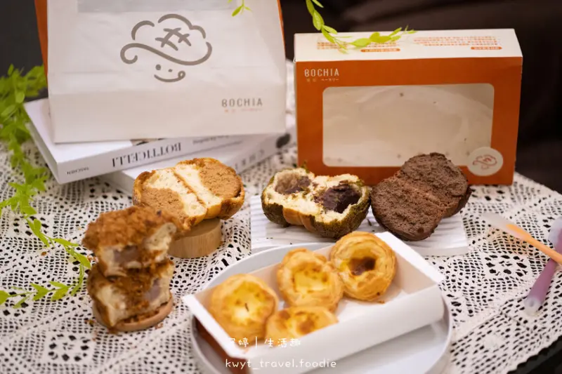 【菠匠BOCHIA】會呼吸的雲朵菠蘿！台北京站美食推薦，數十種口味手作菠蘿麵包│菜單