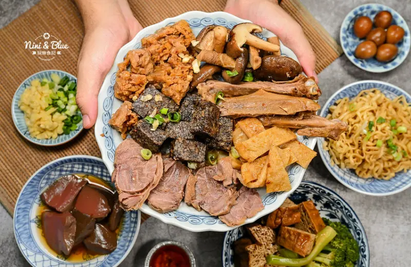 秘醬滷味 |草屯滷味宵夜推薦，上海祖傳秘方、百年滷汁，特製神秘醬汁冷滷好涮嘴 @Nini and Blue  玩樂食記