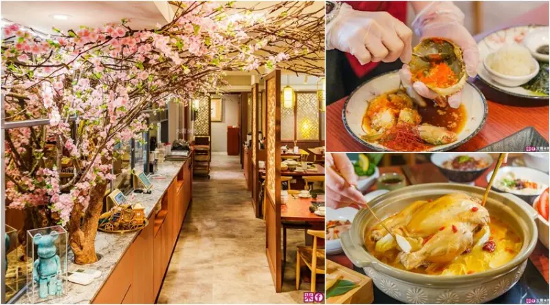 一開幕就爆紅，連平日晚上都客滿的超美火鍋店，居然還能吃到韓式醬蟹！