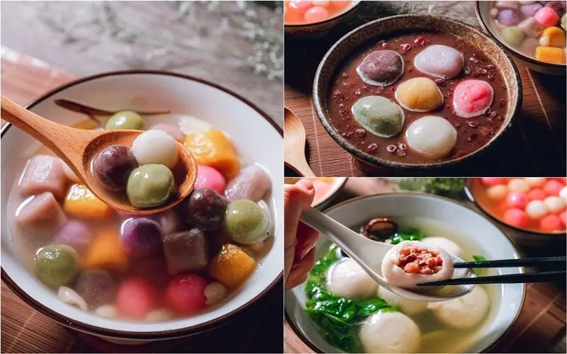 米吉米食天地｜台中南屯市場60年老店美食，冬至湯圓推薦。草莓大福、紅龜粿、彌月油飯 - 貪吃猴的幻想