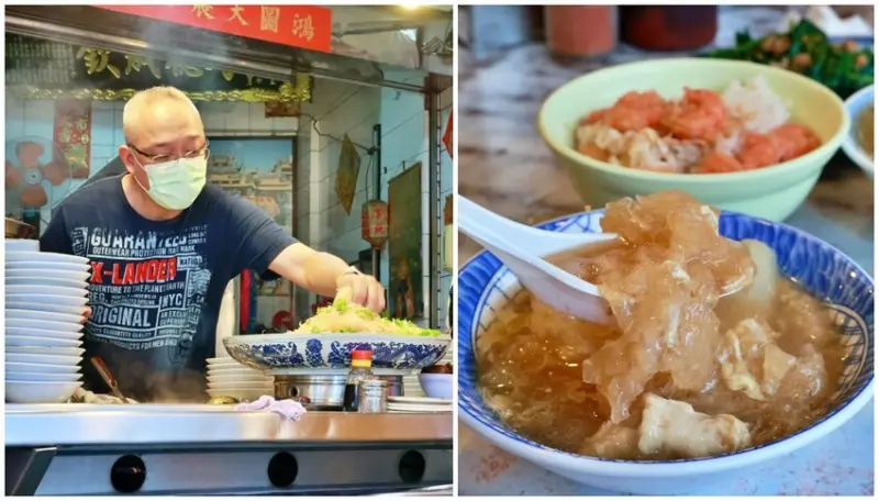 北港美食廟邊假魚肚｜煌明假魚肚，北港特有街邊小吃美食，北港朝天宮周邊美食