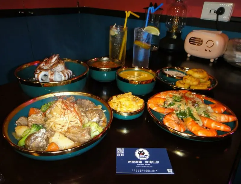 【美食】「吃飽再睡 情境私廚」三重深夜食堂，三重餐酒館推薦、三重聚餐推薦 (附菜單)