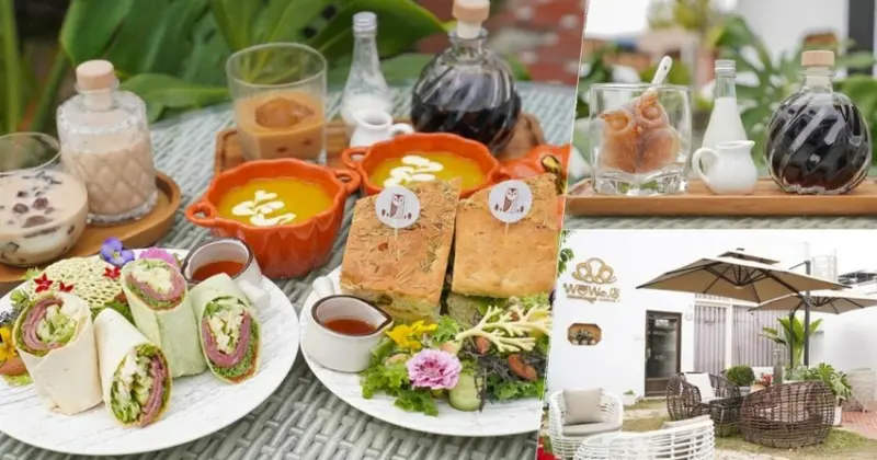 全台首位視障色盲藍帶甜點主廚，回鄉開啟 WOW 的店、驚艷細膩餐點美食手作法式輕食佳餚、法式甜點、法式緞帶可頌 - 跟著尼力吃喝玩樂＆親子生活