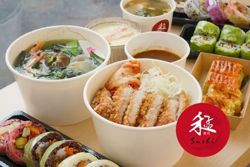 【禾孟壽司坊】新竹日式料理外帶推薦,花壽司,客製化壽司,會議餐盒,年節壽司組合