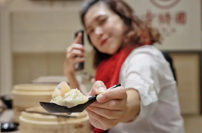 桃園美食/古猗園灌湯包-中壢總店，皮薄會爆漿的湯包，想吃再也不用衝到台中吃！ - Ann‧榜哥‧生活事務所