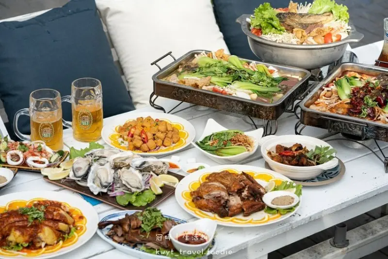 【碳味蕾庭園餐廳】隱藏版巨無霸料理，一秒走入海島國度，在地人優惠，恆春景觀餐廳推薦指南│菜單