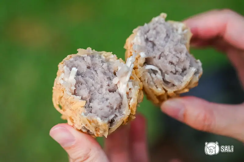 台中芋頭點心推薦：小胖稻草芋頭 / WalkerLand窩客島整理提供 未經許可，不得轉載