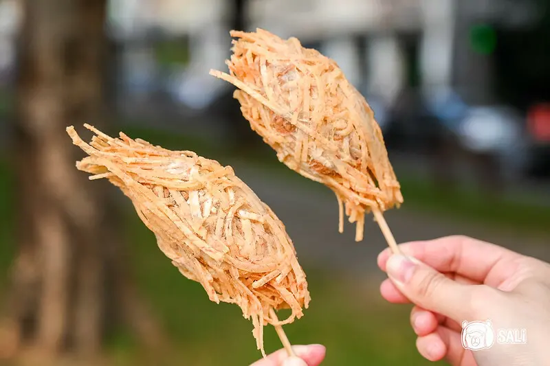 台中芋頭點心推薦：小胖稻草芋頭 / WalkerLand窩客島整理提供 未經許可，不得轉載