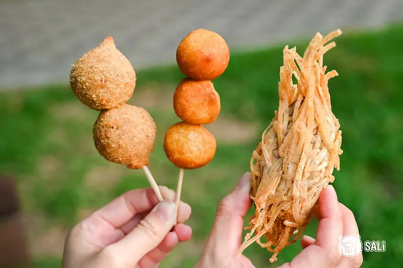 小胖稻草芋頭｜台中教育大學美食，芋頭控下午茶銅板點心，越吃越芋罷不能