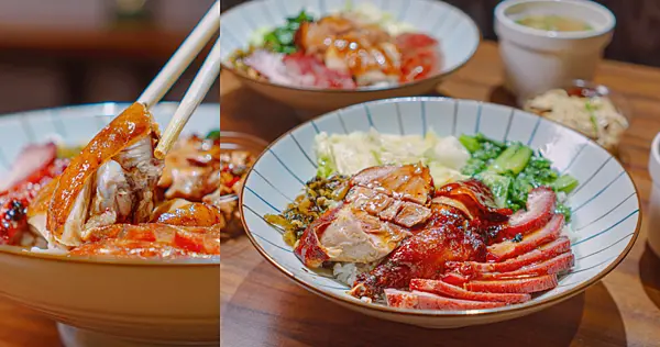 中山區張吳記燒臘便當推薦！不油膩、肉質嚼勁嫩口，強勁風味保證會想回訪多次的好吃便當店 | 【台北 中山區】張吳記燒臘