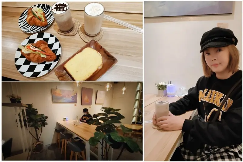 美食探店 ｜高雄苓雅區The Light x Coffee Art n Design網美必打卡咖啡廳 ，超級美味可頌等你品嚐
