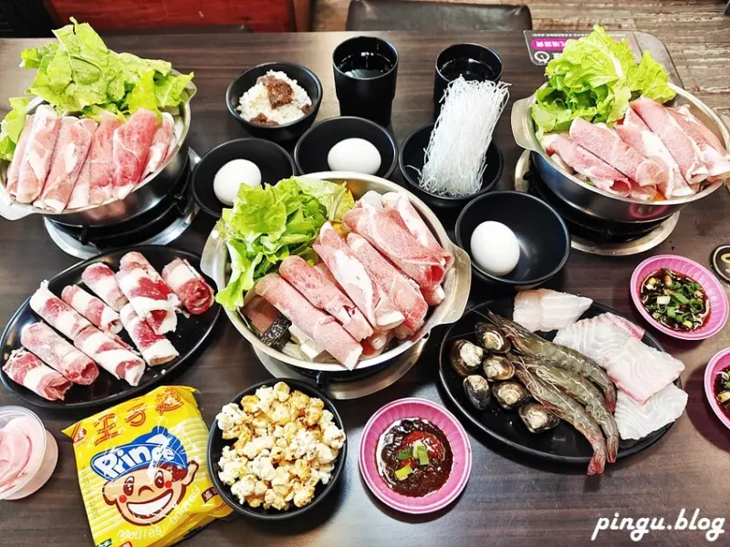 百元平價小火鍋 白飯、王子麵、冬粉/冰淇淋/爆米花/飲品無限供應