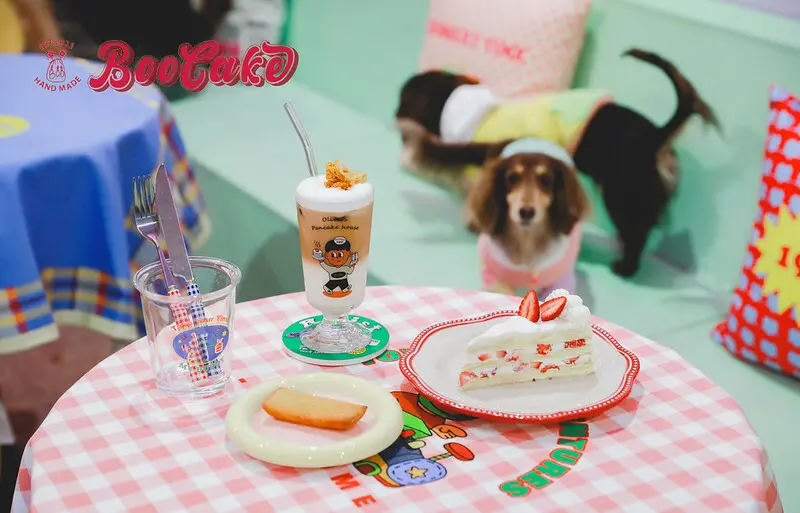 【中正區/美食】童心滿滿、當日現作手工蛋糕，藏在老屋三樓的復古甜點店-Boocake 阿布