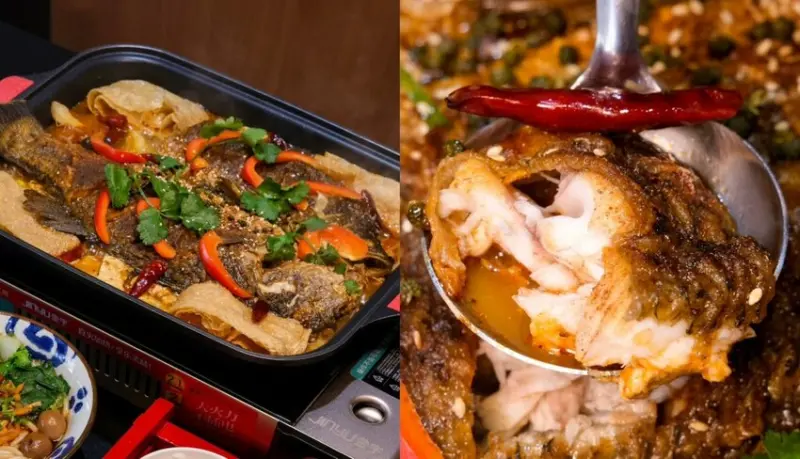 【台中美食】鱻味麻辣烤魚｜來自員林的人氣麻辣烤魚，正宗重慶辣香帶勁一吃上癮! - 肉依小姐吃什麼