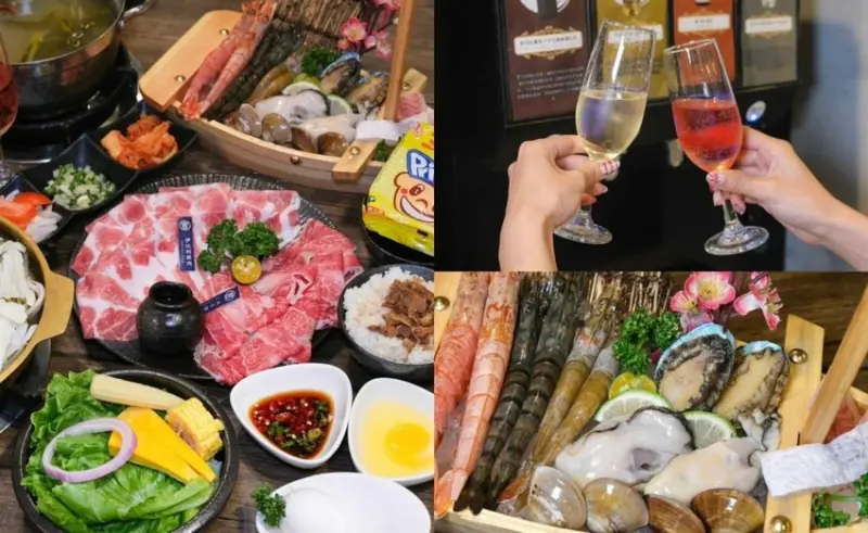 饗鍋物料理｜台中酒咖必收藏的銅盤烤肉火烤兩吃，還有蔬菜鍋料冰品自助吃到飽！ - 肉依小姐吃什麼