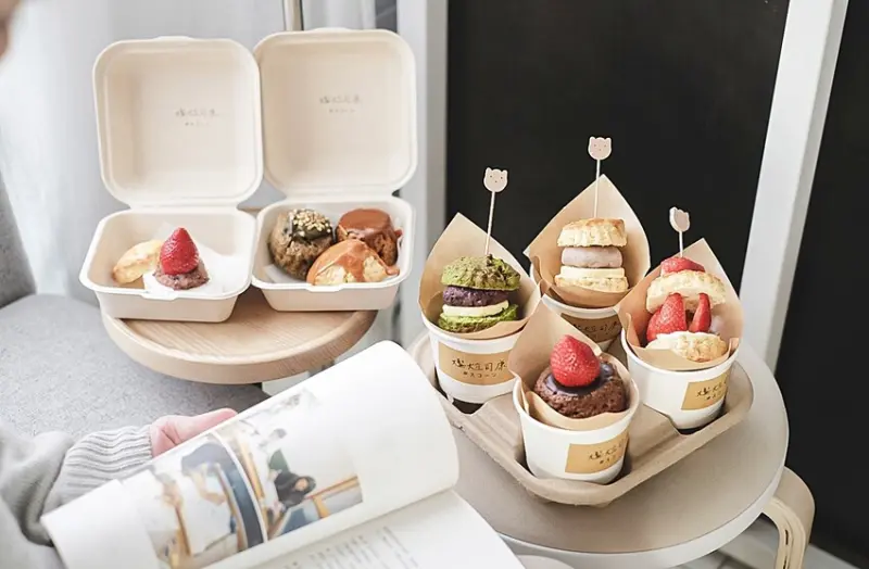 顏值爆表的司康專賣店來囉！！多種口味任你選，還有季節限定草莓系列司康讓你尷尬吃！！