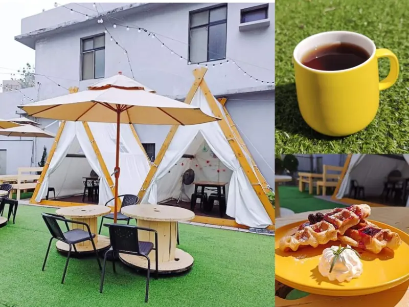 想咖啡・Miss Cafe浪漫帳篷咖啡屋 /推薦法式吐司及可蘿芙/輕食咖啡午茶好去處來這想念咖啡香味