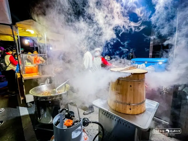 【宜蘭美食】清溝夜市美食推薦『得福油飯』！現炒麻油香噴噴